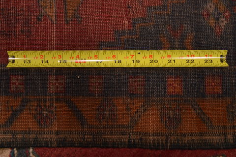 Yalameh Red Runner Hand Knotted 23 X 148 Area Rug 100-109105 Image 12