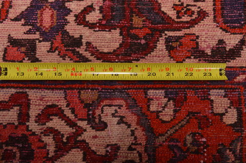Bakhtiar Red Hand Knotted 71 X 910 Area Rug 100-109106 Image 16