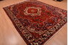 Bakhtiar Red Hand Knotted 71 X 910  Area Rug 100-109106 Thumb 3
