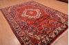 Bakhtiar Red Hand Knotted 71 X 910  Area Rug 100-109106 Thumb 6