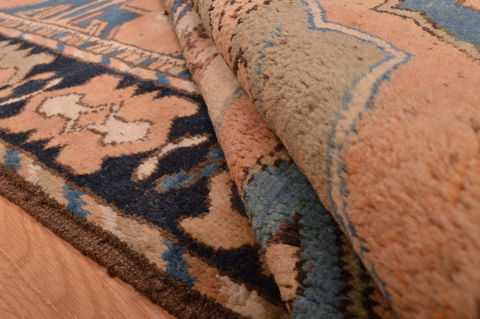 Kizalayak Blue Runner Hand Knotted 210 X 83 Area Rug 100-109109 Image 12