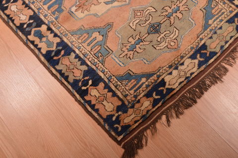 Kizalayak Blue Runner Hand Knotted 210 X 83 Area Rug 100-109109 Image 6