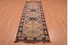 Kizalayak Blue Runner Hand Knotted 210 X 83 Area Rug 100-109109 Thumb 4