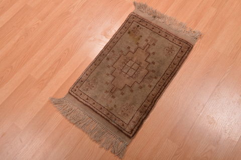 Gabbeh Grey Hand Knotted 14 X 20 Area Rug 100-109115 Image 2