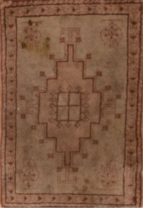 Gabbeh Grey Hand Knotted 14 X 20 Area Rug 100-109115 Image 0