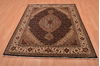 Mahi Beige Hand Knotted 51 X 63 Area Rug 100-109116 Thumb 13