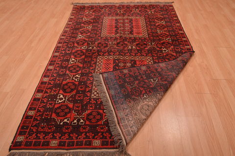 Baluch Red Hand Knotted 50 X 710 Area Rug 100-109121 Image 16