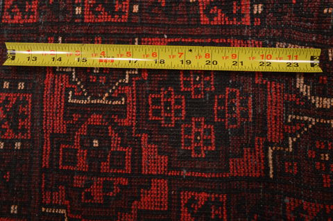 Baluch Red Hand Knotted 50 X 710 Area Rug 100-109121 Image 17