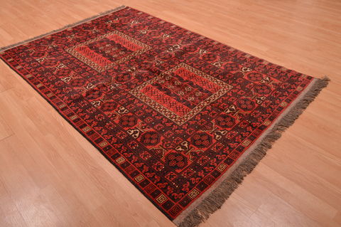 Baluch Red Hand Knotted 50 X 710 Area Rug 100-109121 Image 3