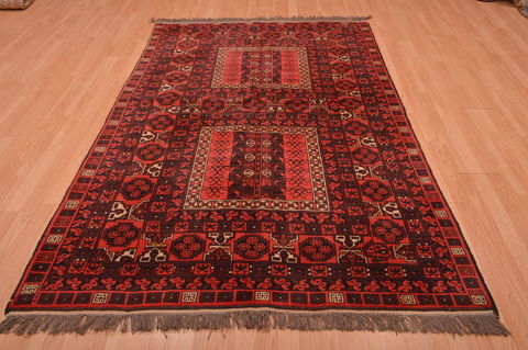 Baluch Red Hand Knotted 50 X 710 Area Rug 100-109121 Image 4