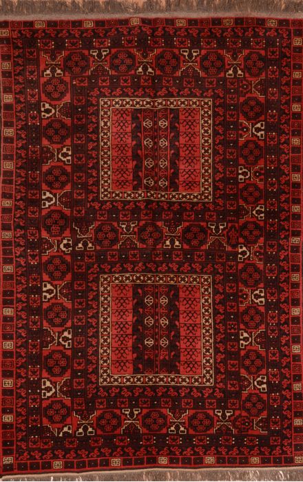 Baluch Red Hand Knotted 50 X 710 Area Rug 100-109121 Image 0