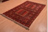 Baluch Red Hand Knotted 50 X 710  Area Rug 100-109121 Thumb 2