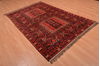 Baluch Red Hand Knotted 50 X 710  Area Rug 100-109121 Thumb 6