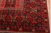 Baluch Red Hand Knotted 50 X 710  Area Rug 100-109121 Thumb 8