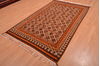 Kilim Brown Hand Knotted 410 X 80  Area Rug 100-109123 Thumb 2