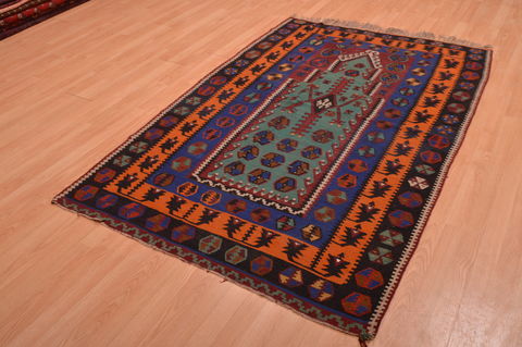 Kilim Multicolor Flat Woven 47 X 611 Area Rug 100-109130 Image 2