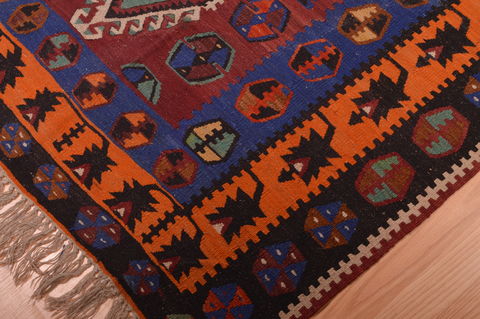 Kilim Multicolor Flat Woven 47 X 611 Area Rug 100-109130 Image 6