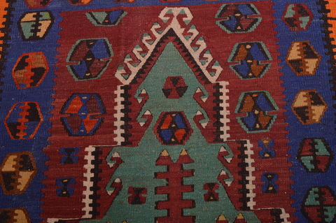 Kilim Multicolor Flat Woven 47 X 611 Area Rug 100-109130 Image 8