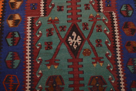 Kilim Multicolor Flat Woven 47 X 611 Area Rug 100-109130 Image 9