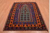 Kilim Multicolor Flat Woven 47 X 611  Area Rug 100-109130 Thumb 1