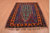Kilim Multicolor Flat Woven 47 X 611  Area Rug 100-109130 Thumb 4