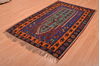 Kilim Multicolor Flat Woven 47 X 611  Area Rug 100-109130 Thumb 5