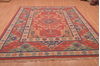 Kilim Red Hand Woven 79 X 99  Area Rug 100-109132 Thumb 10