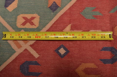 Kilim Red Flat Woven 89 X 120 Area Rug 100-109133 Image 14
