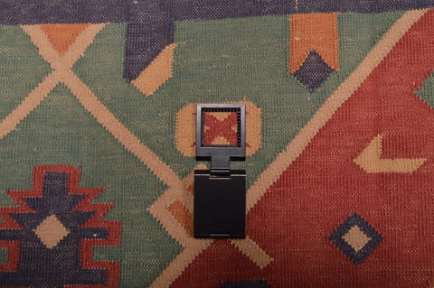 Kilim Red Flat Woven 89 X 120 Area Rug 100-109133 Image 15