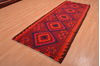 Kilim Red Runner Hand Knotted 36 X 910  Area Rug 100-109134 Thumb 2