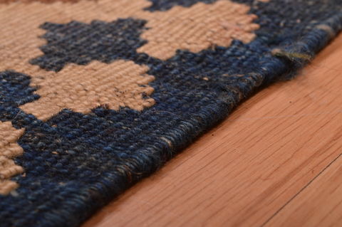 Kilim Beige Hand Knotted 51 X 89 Area Rug 100-109135 Image 12