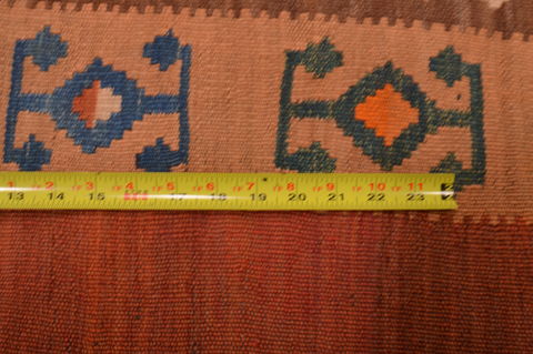 Kilim Beige Hand Knotted 51 X 89 Area Rug 100-109135 Image 15