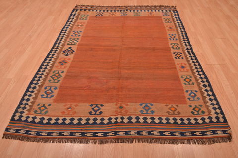 Kilim Beige Hand Knotted 51 X 89 Area Rug 100-109135 Image 4