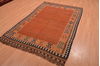 Kilim Beige Hand Knotted 51 X 89  Area Rug 100-109135 Thumb 2