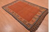 Kilim Beige Hand Knotted 51 X 89  Area Rug 100-109135 Thumb 3