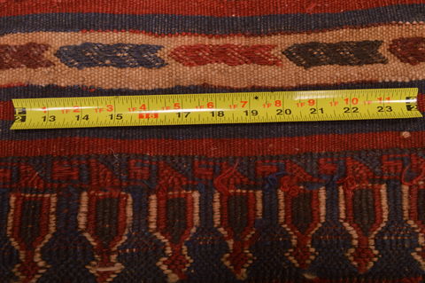 Kilim Brown Hand Knotted 55 X 84 Area Rug 100-109136 Image 13