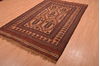 Kilim Brown Hand Knotted 55 X 84 Area Rug 100-109136 Thumb 2