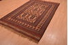 Kilim Brown Hand Knotted 55 X 84  Area Rug 100-109136 Thumb 2