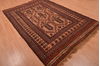 Kilim Brown Hand Knotted 55 X 84  Area Rug 100-109136 Thumb 3