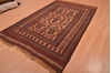 Kilim Brown Hand Knotted 55 X 84  Area Rug 100-109136 Thumb 4