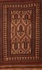 Kilim Brown Hand Knotted 55 X 84  Area Rug 100-109136 Thumb 0