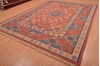 Kilim Red Flat Woven 89 X 110  Area Rug 100-109138 Thumb 2