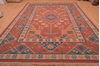 Kilim Red Flat Woven 89 X 110  Area Rug 100-109138 Thumb 4