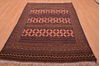 Kilim Brown Hand Knotted 410 X 79  Area Rug 100-109140 Thumb 1