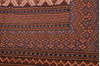 Kilim Brown Hand Knotted 410 X 79 Area Rug 100-109140 Thumb 6
