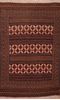 Kilim Brown Hand Knotted 410 X 79 Area Rug 100-109140 Thumb 0