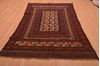 Kilim Red Hand Knotted 45 X 85  Area Rug 100-109143 Thumb 1