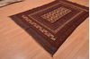 Kilim Red Hand Knotted 45 X 85 Area Rug 100-109143 Thumb 5