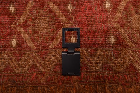 Kilim Red Hand Knotted 50 X 82 Area Rug 100-109144 Image 13