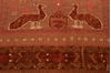 Kilim Red Hand Knotted 50 X 82  Area Rug 100-109144 Thumb 6